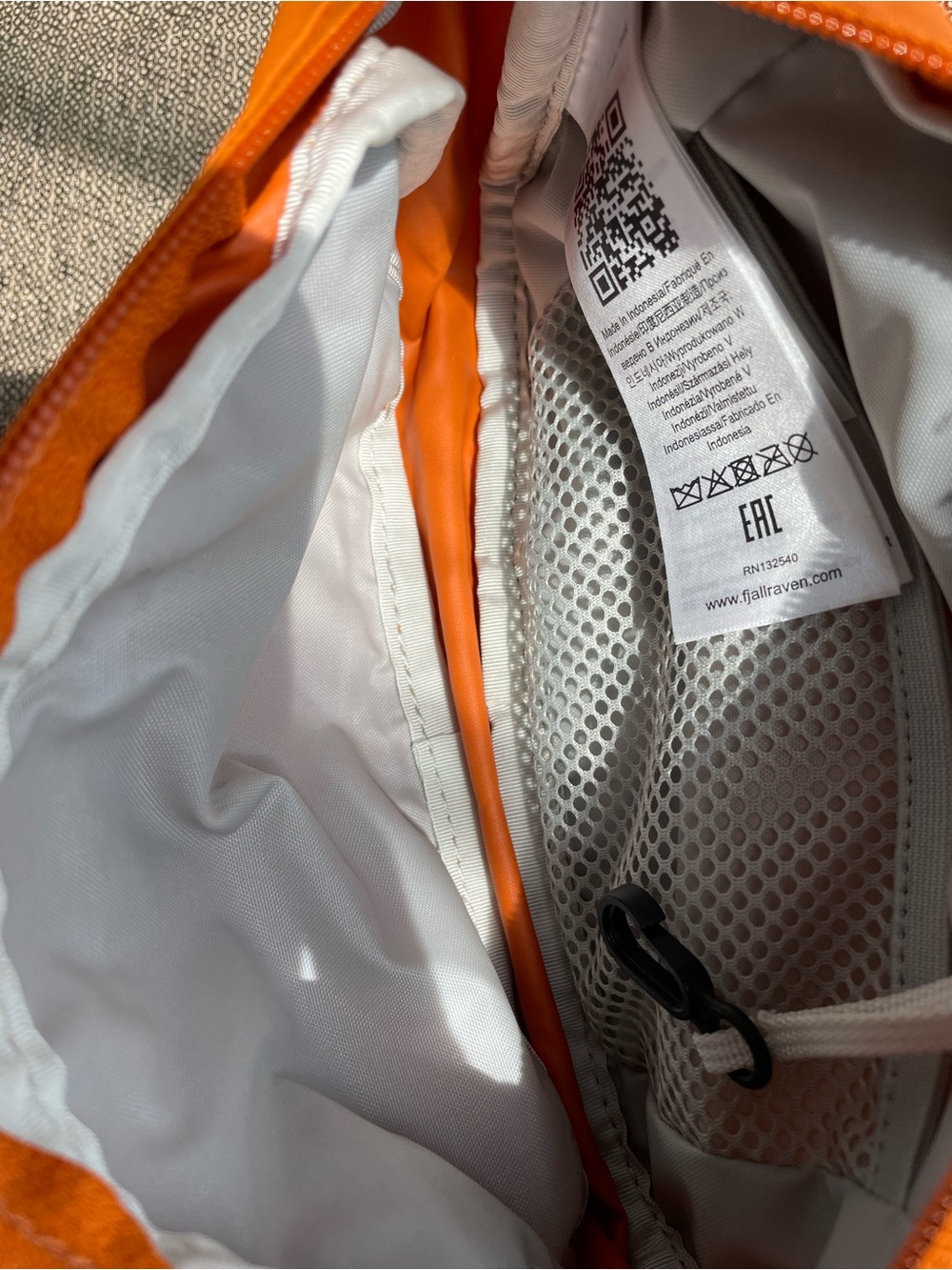 Swedish brand Fjallraven Orange High Coast Belt or Crossbody Bag - Picture 6 of 11
